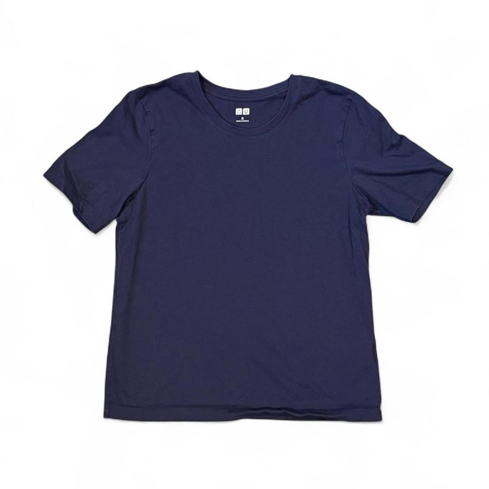 Uniqlo Supima Cotton Navy Blue Tshirt Size Small (S)